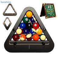 Sun Professional Pool Ball Ra Adjustable 8 9-Ball Triangle For Tournament Play Heavy Duty Billiard A