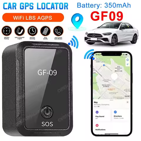 GF-09 GF-07 Mini Car GPS Tracker Anti-lost Locator Device Real Time Tracking Recording Magnetic Moun