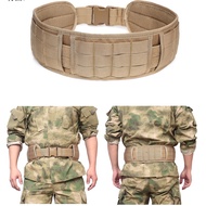 Tactical Molle Wide Belt Outdoor Hunting Camouflage Multi-purpose Equipment Waist Tactical Waistband