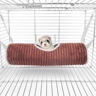 Hamster Cage Hammock, Ferret Hide Hole, Keep Warm Rat Small Animal Game Tube, Swing, Hanging Bed, Hi