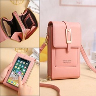 Touch Screen Mobile Phone Bag Women's Shoulder Bag Mini Bag for Mobile Phone Pouch Small Handphone Wallet