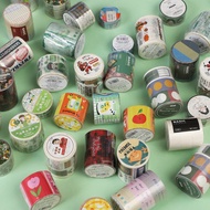 JIANWU Cute Journal adhesive tape Decoration Masking Tapes Stationery