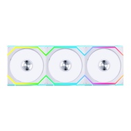 CASE FAN (พัดลมเคส) LIAN LI UNI FAN SL WIRELESS 120 REVERSE BLADE (TRIPLE PACK)