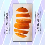 PREMIUM FRESH FRUIT WALL DISPLAY - ORANGE 22