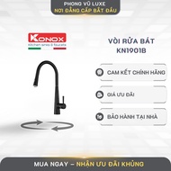 Konox KN1901B retractable sink faucet