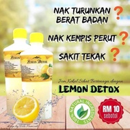 [DETOX] 🔥 LEMON DETOX JUICE MELAWAS, MENGEMPISKAN PERUT DAN DETOX