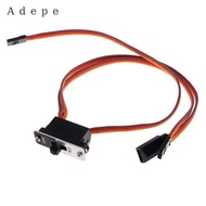 Adepe JR 3 Way Connector Plug Cable Wire Harness W/ On/Off Power Switch For RC Car