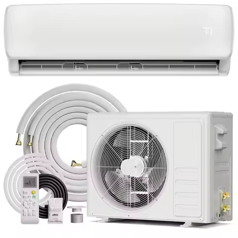 18000 BTU Mini Split AC & Heat System,19 SEER2 208/230V Ductless Inverter,Cools 1250 Sq.Ft,Pre-Charg