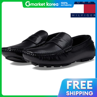 Tommy Hilfiger | รองเท้าขับรถ Tommy Hilfiger รุ่น AMILE BLK01 สีดำ รองเท้าลำลองผู้ชายแบรนด์ดัง สวมใส