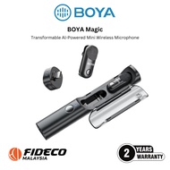 BOYA Magic Transformable Al-Powered Mini Wireless Microphone