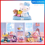 POPMART Sanrio fall asleep Series Figures Cute Blind Box pop mart sanrio hello kitty melody kuromi p
