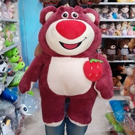 Boneka Guling Bantal Beruang Lotso Strawberry