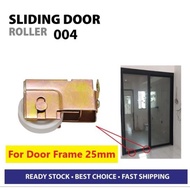 004A Aluminium Door Roller Glass Sliding Door Roller Replacement Adjustable Roller 1PC Roda Pintu Ka