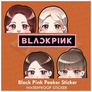 Black Pink Sticker for  Aquaflask | Tumbler / Laptop | Waterproof Matte Laminated