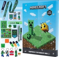 現貨Minecraft advent calendar聖誕文具倒數禮物