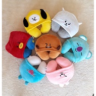 Bt21 Neck Pillow, BT21 Hoodie, Newest BT21 Hat Neck Pillow, Doll Car Accessories Pillow