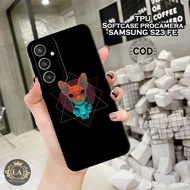 HP Latest Samsung Galaxy S23 FE Case - Leviora Case - Black Fashion Case - Samsung Galaxy S23 FE Sof