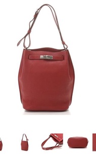 Hermes so kelly vintage bag 紅色 抵玩