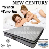 NEW CENTURY BONNELL SPRING MATTRESS (SINGLE/ SUPER SINGLE/ QUEEN/ KING)