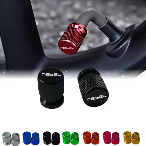 For Honda Rebel 300 Rebel 500 CMX Rebel300 Rebel500 Rebel1100 Motorcycle Wheel Valve Caps 2pcs, Tire