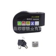 【Free ship】Ổ Khoá Phanh Đĩa Xe Máy Báo Động Có Còi Hú Chống Trộm Alarm Disc Lock Chống Nước An Toán