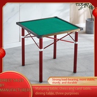 Foldable Mahjong Table Home Dormitory Outdoor Foldable Dining Table Dual Purpose Chessboard Hand Playing Mahjong Table Mahjong