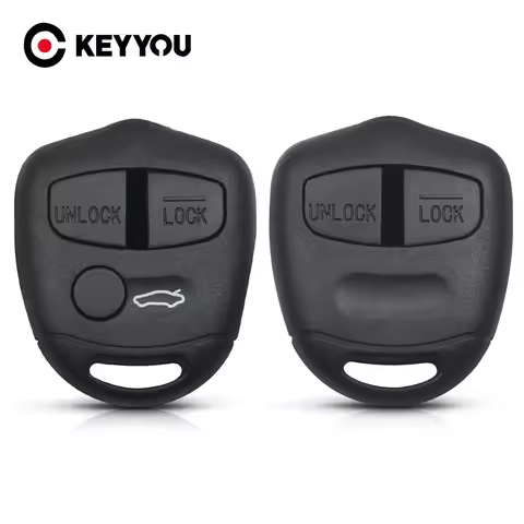 KEYYOU 50x 2/3 Buttons Fob For Mitsubishi Lancer EX Evolution Grandis Outlander Fob No Key Blade Car