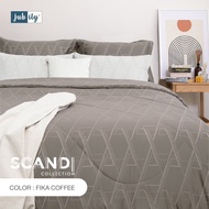 JUBILY ชุดผ้าปูที่นอน 6 ฟุต KING (Set 3 ชิ้น) - SCANDI COLLECTION 460 Series