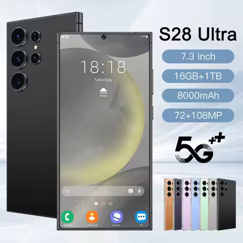 2026 Hot High Quality S28 Ultra Original Intelligent 4G 5G Dual Card Dual Standby System Global Vers