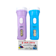 Senter Luby L-8967A / senter Tangan Luby LED/Senter Emergency Rechageable Luby LED