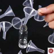 QC 1PC 3/5cm Mini Plastic Funnel Small Mouth Liquid Oil Funnels Spray Bottled Water Tools School Exp
