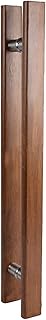 16 24 31 47inch Long Barn Door Handle Pull Bar-to-Bar, Wood Commercial Entry Door Handle, Heavy Duty