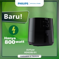 [EXTRA DISKON 75K] Philips 4.1L Air Fryer LOW WATT HD9200/91