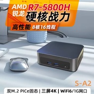 [HK Aluminum] TOPC RYZEN 7730U | 5825U | 5800H DDR4 Dual RAM Slots/ Dual SSD Slots Office - Study - 
