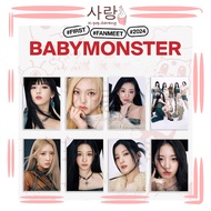 2pcs BabyMonster《SHEESH》Poster Set Collection Kpop Ruka Pharita Asa Rami Rora Chiquita Ahyeon