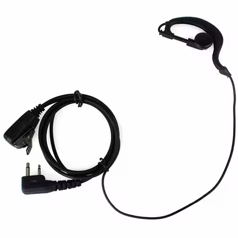 Walkie Talkie PTT MIC Radio Earpiece Headset for ICOM IC-F11 IC-F11S IC-F31 MAXON SL25 VERTEX VX-200