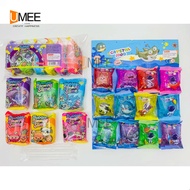 6/12pcs Party Gift Bu-bble-Blowing Crystal Sli-me (Do Not Eat) for Party gift Lootbag for filler