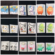 Heat Ironing Image, Digital Heat Decal - Kute 2 Animal Image - Poseidon.est2019