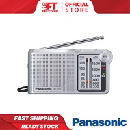 PANASONIC RF-P155-S / RF-P150DBA Radio FM / AM / FM Wide Corresponding Silver Portable Battery Opera