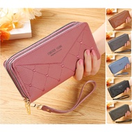 Kingkong Dompet Syiling Pemegang Kad Wanita ( Double Zip Forever Love Purse Lady Women Coin Zip Woma