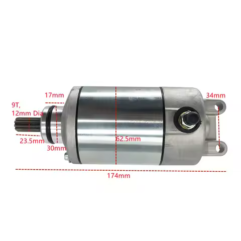 9T Starter Motor For Suzuki Ltz400 Drz400 LTZ 400 LT-Z400 For Kawasaki KFX KSF 21163-S004 ATV