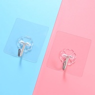 Reusable Wall Hooks Strong Adhesive Magic Hook for Kitchen Bathroom Bedroom 1Pcs 【READY STOCK】