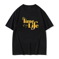 The Time of My Life Album Cartoon Print T-shirts Benson Boone Merch High Quality Tee Summer Round Ne