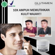 ORIGINAL JAPAN!! CREAM SIANG BPOM Glutamen Skincare Cream Pencerah Wajah Kusam Cream Penghilang Kome