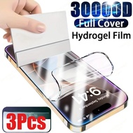 3Pcs Anti Spy Privacy Soft Hydrogel Film For Redmi Turbo 12 12C 13 13C 13R 14C 14R 15 15a 15C R70 R7
