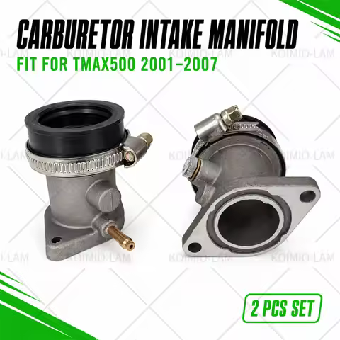 Fit For YAMAHA TMAX500 2001 - 2007 TMAX 500 Motorcycle Carburetor Intake Manifold Interface Glue XP5