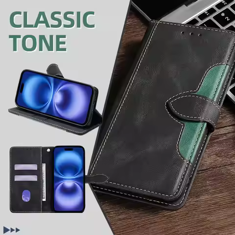 Business Wallet Mobile Phone Case for iPhone 17 Pro Max iPhone17 Air iPhone 16E Flip Leather Case Pr