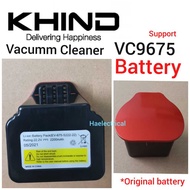 (1pc) KHIND Vacuum Cleaner Battery VC9675