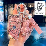 huazhi Soft TPU Car Key Case Cover Shell Fob For BMW 1 2 3 5 7 Series X5  X1 X3 X6 F10 F30 F34 F15 F