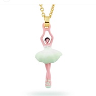 🦋Les Nereides 湖粉綠迷你芭蕾 項鍊